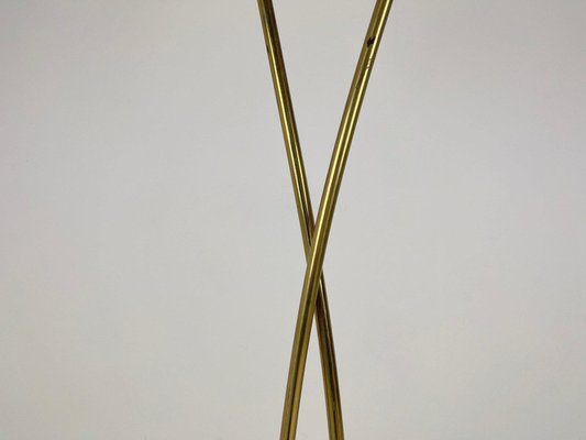 Art Deco Brass Floor Lamp, 1930s-TZ-1353345