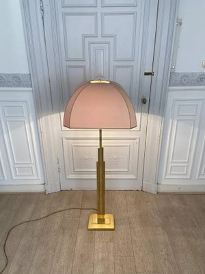 Art Deco Brass Floor Lamp-JG-1761011