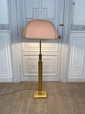 Art Deco Brass Floor Lamp-JG-1761011