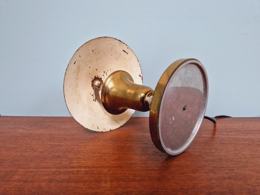 Art Deco Brass Table Lamp, 1920s-FAX-1750464