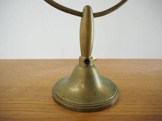 Art Deco Brass Table Lamp, 1930s-TZ-865513