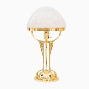 Art Deco Brass Table Lamp, Vienna, 1920s-SPD-1705209