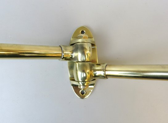 Art Deco Brass Towel Holder-EY-1177383