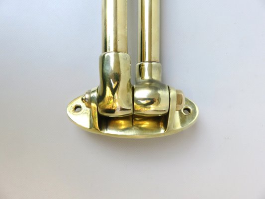 Art Deco Brass Towel Holder-EY-1177383