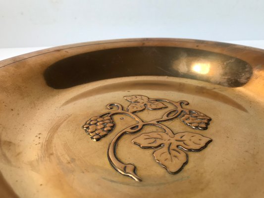 Art Deco Bronze Dish from Ægte Ildfast, 1930s-LCR-583615