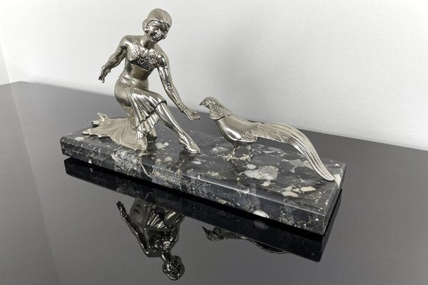 Art Deco Bronze Figure, 1930s-VMP-1144815