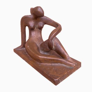 Art Deco Bronze Figure Sculpture by Joel & Jan Martel, 1930s-FEO-1786931