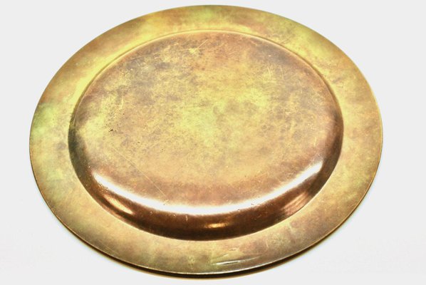 Art Deco Bronze Plate from GAB Sweden-HYQ-1231719