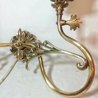 Art Deco Bronze Sconce, 1930s-RGF-787661