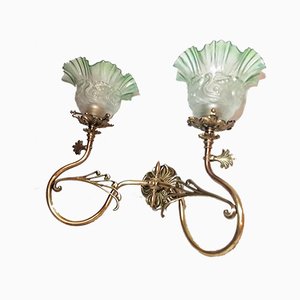 Art Deco Bronze Sconce, 1930s-RGF-787661