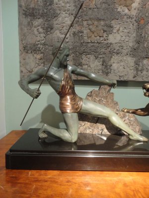 Art Deco Bronze Sculpture by Brault, 1920s-VIB-694781