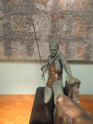 Art Deco Bronze Sculpture by Brault, 1920s-VIB-694781