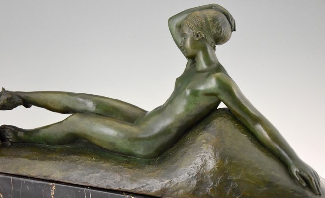 Art Deco Bronze Sculpture by Georges Gori for La Pointe Editeur, 1930s-KTN-584182