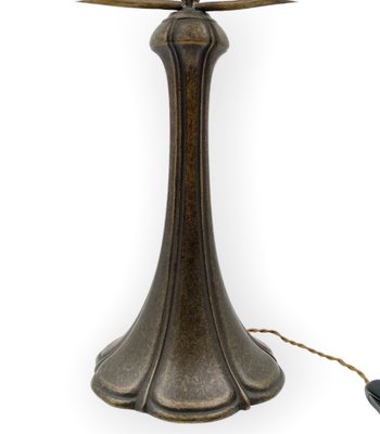 Art Deco Bronze Table Lamp, France, 1930s-TXN-1748670