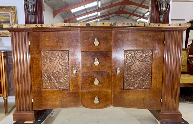 Art Deco Buffet in Cashew from Eugene Rinck, 1920-EQU-1417217