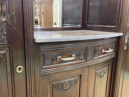 Art Deco Buffet in Mahogany, 1930s-QYF-1259725