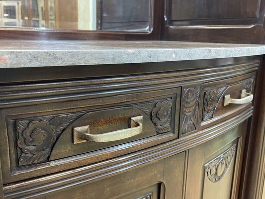 Art Deco Buffet in Mahogany, 1930s-QYF-1259725