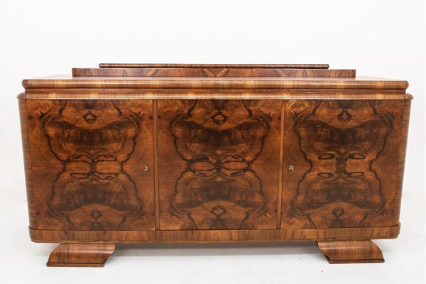 Art Deco Buffet in Walnut, 1930s-BXB-1742179