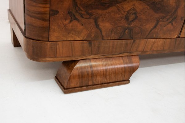 Art Deco Buffet in Walnut, 1930s-BXB-1742179