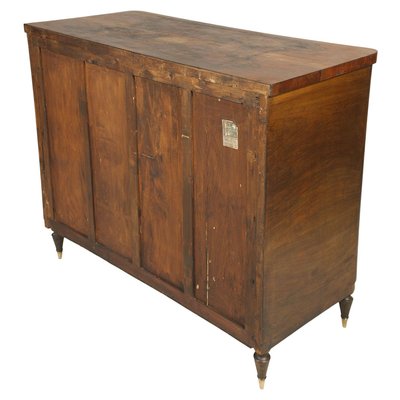 Art Deco Burl Walnut Commode from Gaetano Borsani, 1920s-NJV-715422