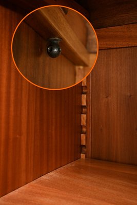 Art Deco Burl Walnut Mirror Cabinet, 1930s-RVK-2024735