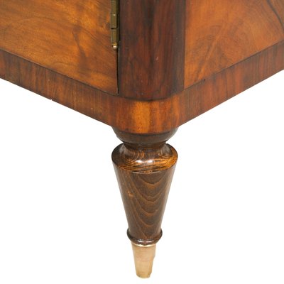 Art Deco Burl Walnut Nightstand from Gaetano Borsani, 1920s-NJV-708537