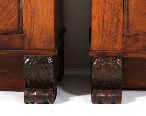 Art Deco Cabinets by Napoleon Le Grand for T Modelhuis N. Legrand, 1920s, Set of 2-MY-1815985