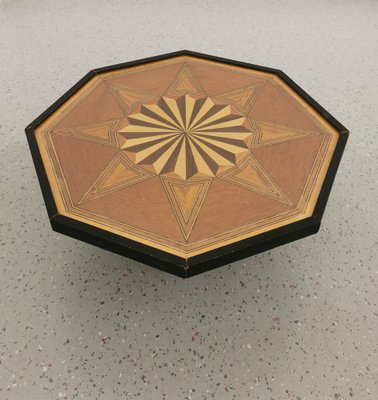 Art Deco Cake Plate with Marquetry, 1940s-FW-981618