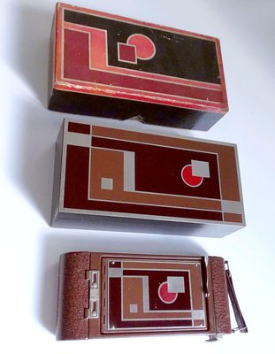 Art Deco Camera Set from Kodak, 1930s, Set of 3-GUT-2033628