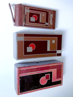 Art Deco Camera Set from Kodak, 1930s, Set of 3-GUT-2033628