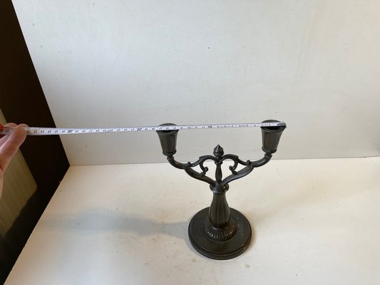 Art Deco Candelabra in Disko Metal by Just Andersen, 1930s-LCR-1047413