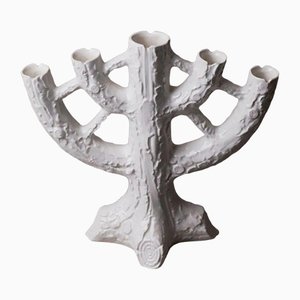 Art Deco Candleholder in Ceramic with Albero Branches by Max Roesler-ESB-1376630