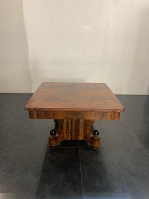 Art Deco Carved Burr Dining Table, 1930s-IJR-861424