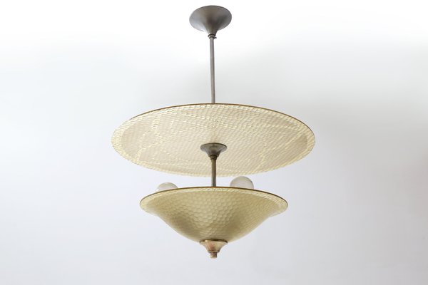 Art Deco Ceiling Lamp, 1930s-YSY-1173100