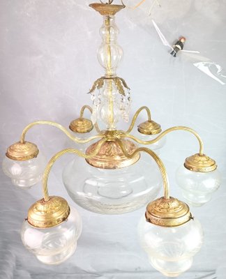 Art Deco Ceiling Lamp, 1930s-ZVO-1447250