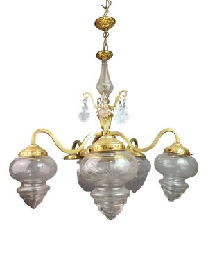 Art Deco Ceiling Lamp, 1930s-ZVO-1447248