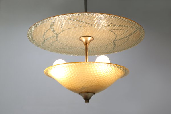 Art Deco Ceiling Lamp, 1930s-YSY-1173100