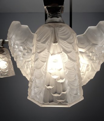 Art Deco Ceiling Lamp by André Nuet & Charles Schneider-FPY-1151145