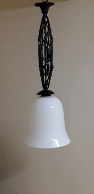 Art Deco Ceiling Lamp, France, 1930s-HOI-1425145