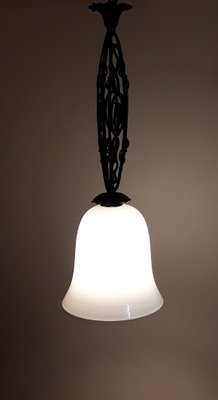 Art Deco Ceiling Lamp, France, 1930s-HOI-1425145