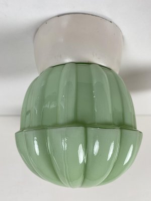 Art Deco Ceiling Lamps from Thabur, 1920s, Set of 3-WZZ-1277035