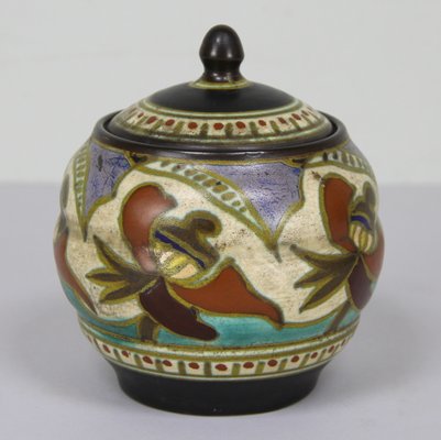 Art Deco Ceramic Bombonera-NE-906442