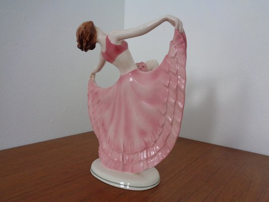 Art Deco Ceramic Dancer from Hertwig & Co Katzhütte, 1920s-RDW-1279669