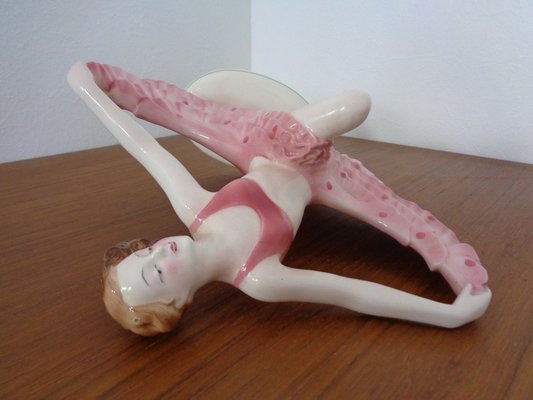 Art Deco Ceramic Dancer from Hertwig & Co Katzhütte, 1920s-RDW-1279669