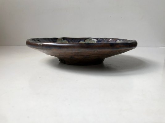 Art Deco Ceramic Dish with Leaves by Emil Ruge, 1930s-LCR-924483