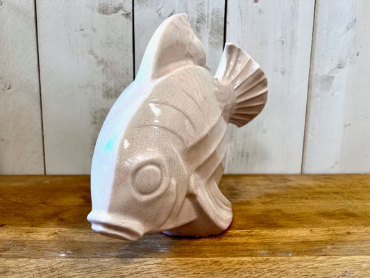 Art Deco Ceramic Fish by Le Jan, 1930s-GNX-2018389