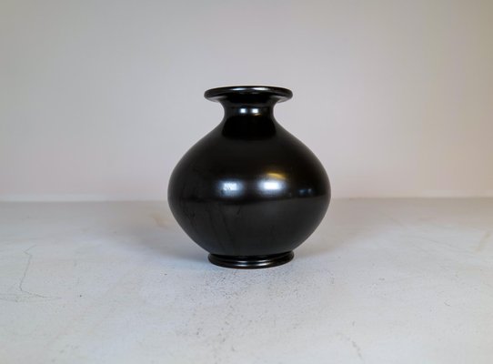 Art Deco Ceramic Globe Vase from Upsala Ekeby, Sweden, 1930s-UYK-1371216