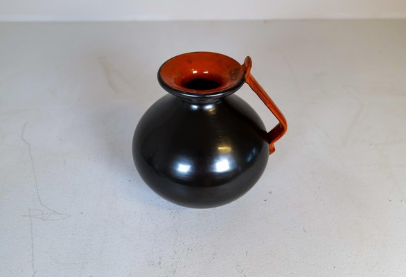 Art Deco Ceramic Globe Vase from Upsala Ekeby, Sweden, 1930s-UYK-1371216