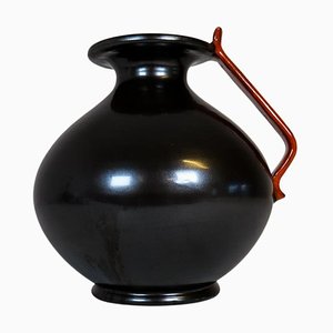 Art Deco Ceramic Globe Vase from Upsala Ekeby, Sweden, 1930s-UYK-1371216