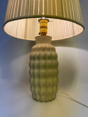 Art Deco Ceramic Organic Table Lamp from Upsala Ekeby, Sweden